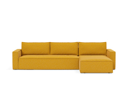 NEWILLA Sofa Bed with Chaise 145x300CM