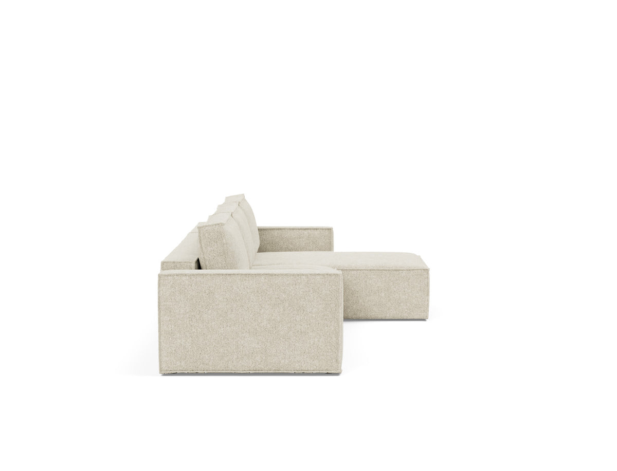 NEWILLA Sofa Bed with Chaise, side view