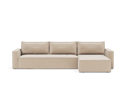 NEWILLA Sofa Bed with Chaise 145x300CM