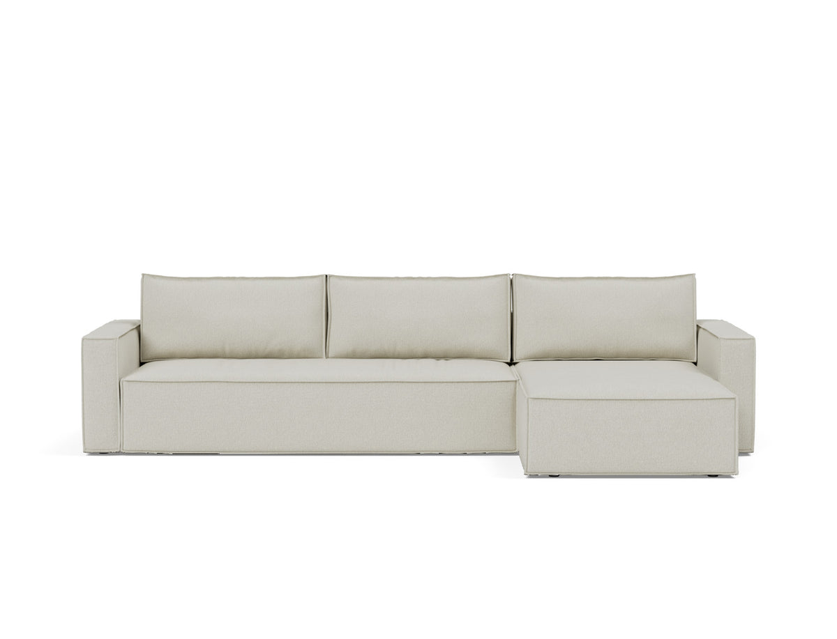 NEWILLA Sofa Bed with Chaise 145x300CM