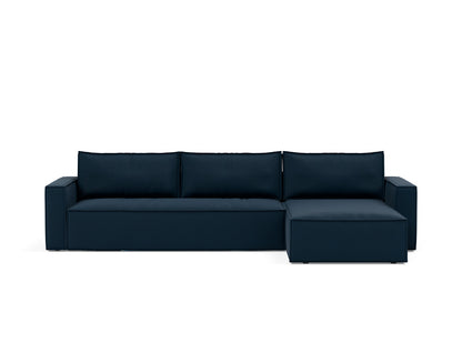 NEWILLA Sofa Bed with Chaise 145x300CM