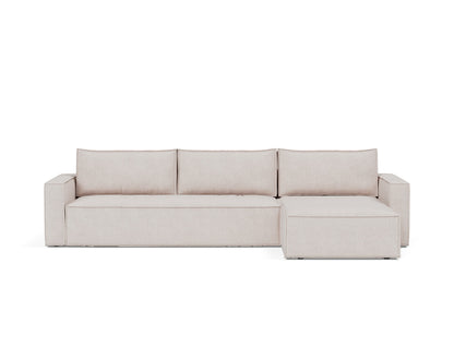 NEWILLA Sofa Bed with Chaise 145x300CM