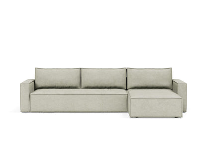 NEWILLA Sofa Bed with Chaise 145x300CM