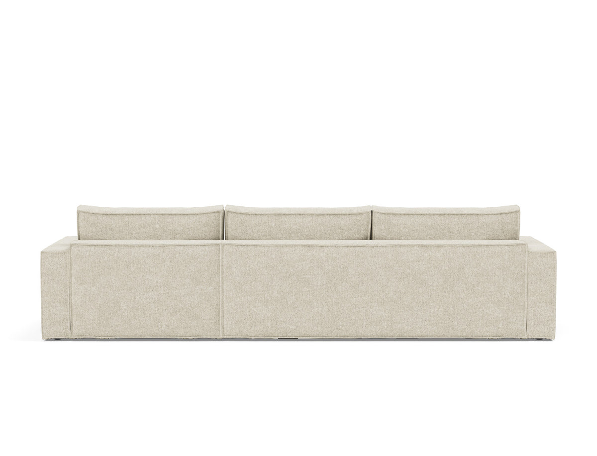 NEWILLA Sofa Bed with Chaise, back view