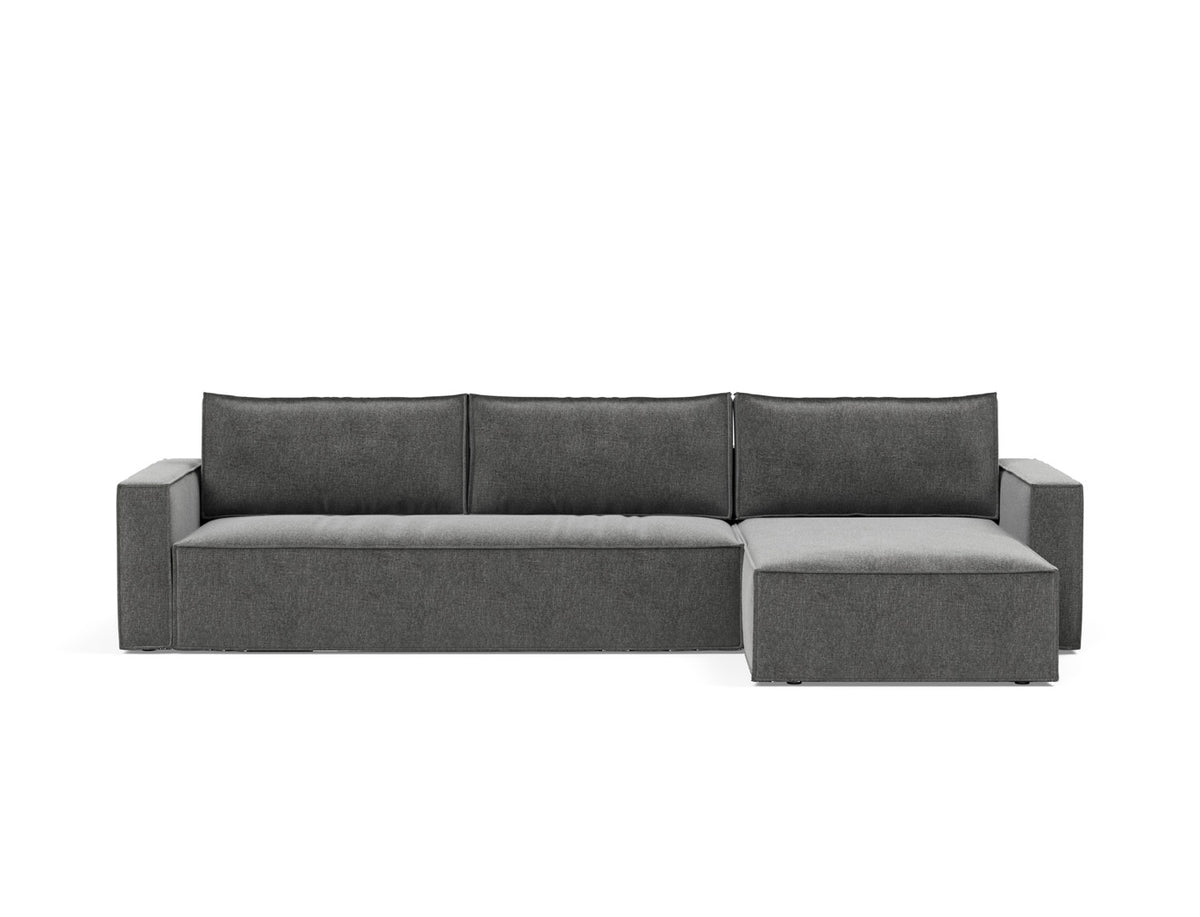 NEWILLA Sofa Bed with Chaise 145x300CM