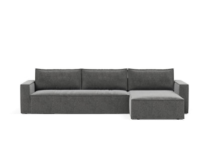 NEWILLA Sofa Bed with Chaise 145x300CM