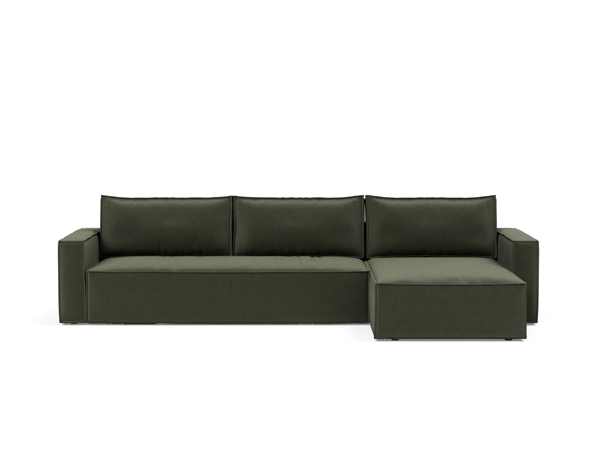 NEWILLA Sofa Bed with Chaise 145x300CM