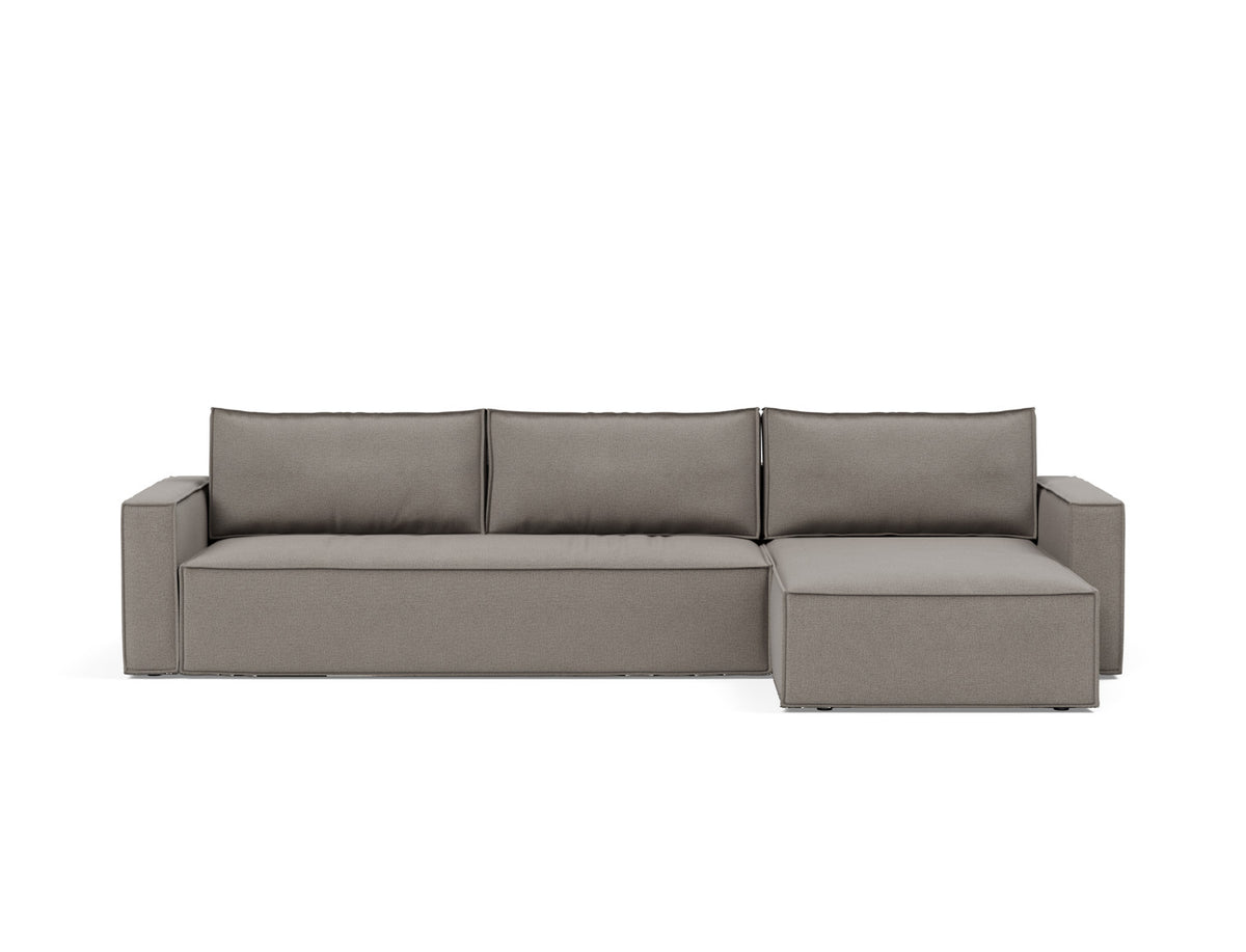 NEWILLA Sofa Bed with Chaise 145x300CM