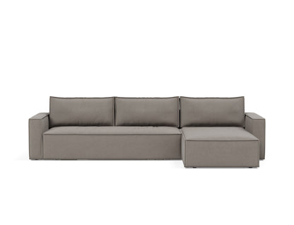 NEWILLA Sofa Bed with Chaise 145x300CM