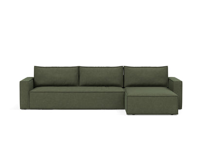 NEWILLA Sofa Bed with Chaise 145x300CM