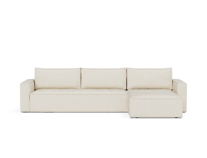 NEWILLA Sofa Bed with Chaise 145x300CM
