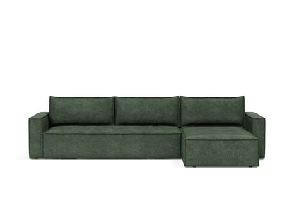 NEWILLA Sofa Bed with Chaise 145x300CM