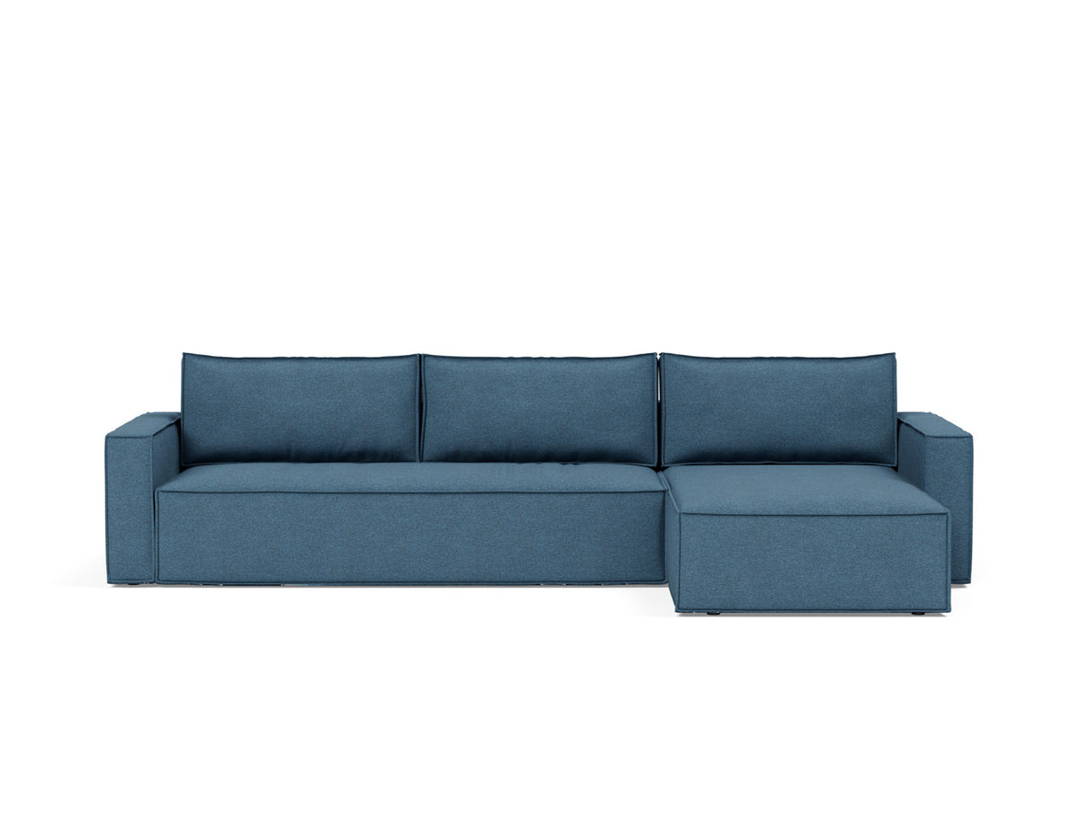NEWILLA Sofa Bed with Chaise 145x300CM