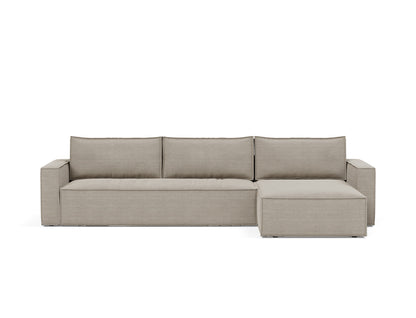 NEWILLA Sofa Bed with Chaise 145x300CM