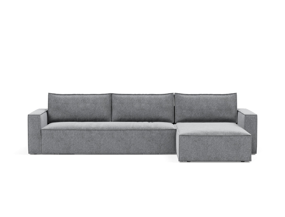 NEWILLA Sofa Bed with Chaise 145x300CM