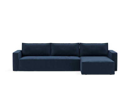 NEWILLA Sofa Bed with Chaise 145x300CM