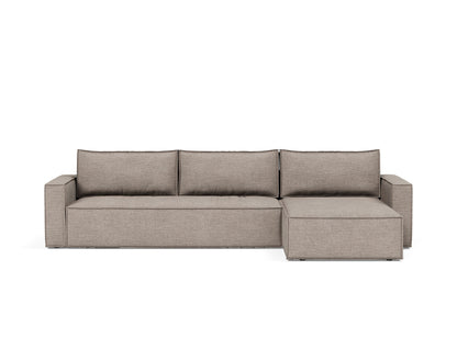 NEWILLA Sofa Bed with Chaise 145x300CM
