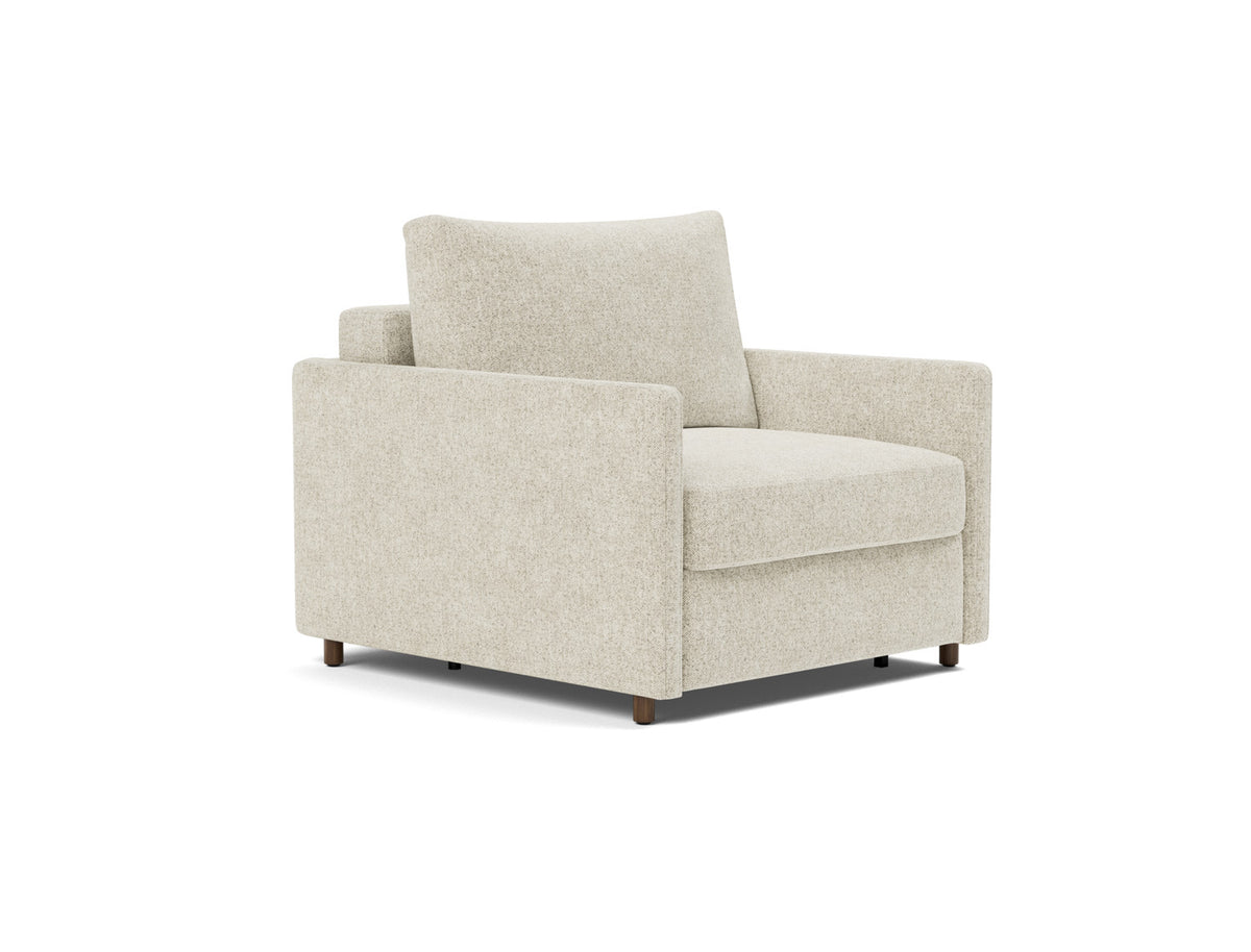 NEAH Chair Bed, Slim, 3/4 view