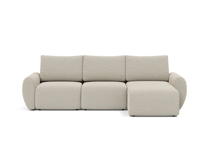 NORUM Sofa Bed with Chaise Curve Arms 150x240CM
