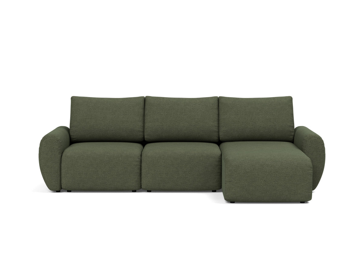 NORUM Sofa Bed with Chaise Curve Arms 150x240CM