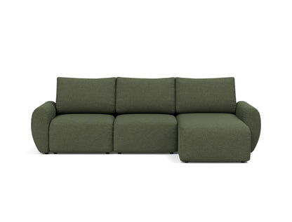 NORUM Sofa Bed with Chaise Curve Arms 150x240CM