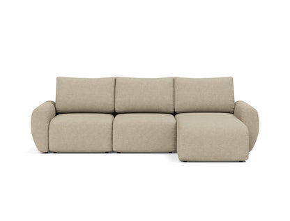 NORUM Sofa Bed with Chaise Curve Arms 150x240CM