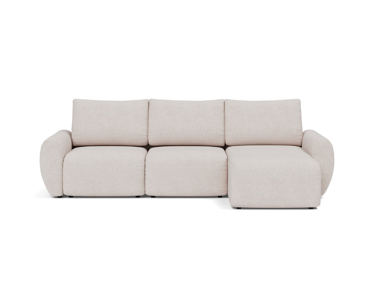 NORUM Sofa Bed with Chaise Curve Arms 150x240CM