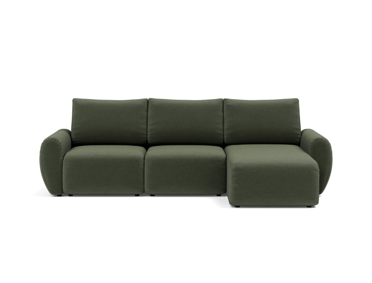 NORUM Sofa Bed with Chaise Curve Arms 150x240CM