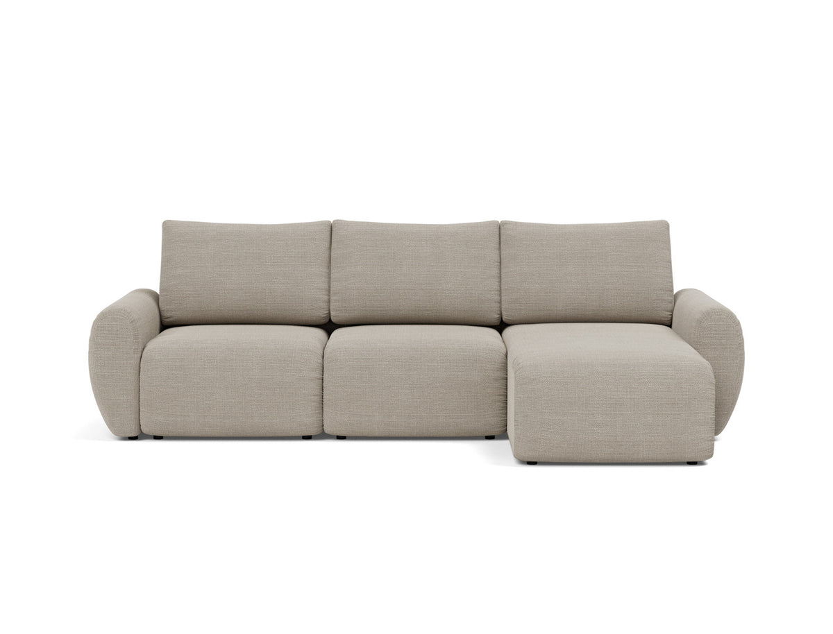 NORUM Sofa Bed with Chaise Curve Arms 150x240CM