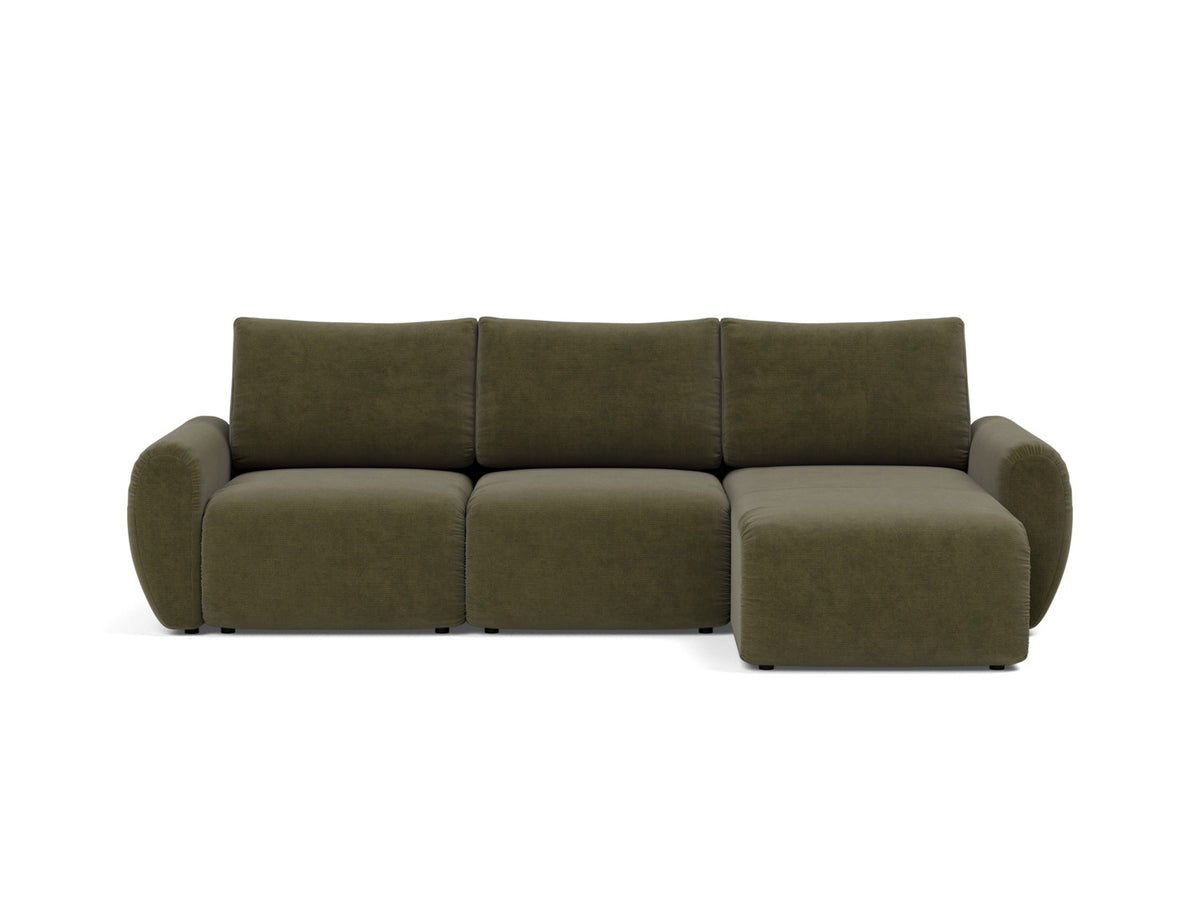 NORUM Sofa Bed with Chaise Curve Arms 150x240CM