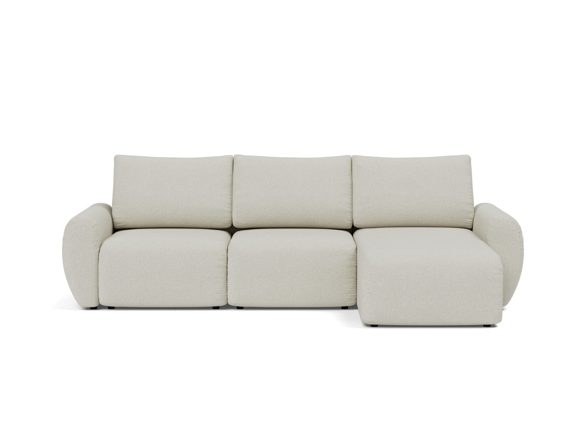 NORUM Sofa Bed with Chaise Curve Arms 150x240CM