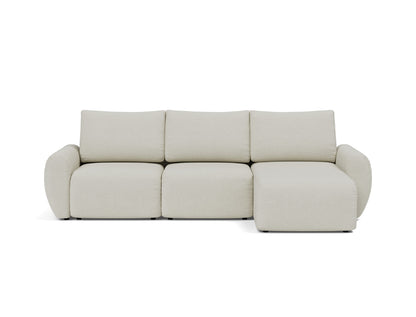 NORUM Sofa Bed with Chaise Curve Arms 150x240CM