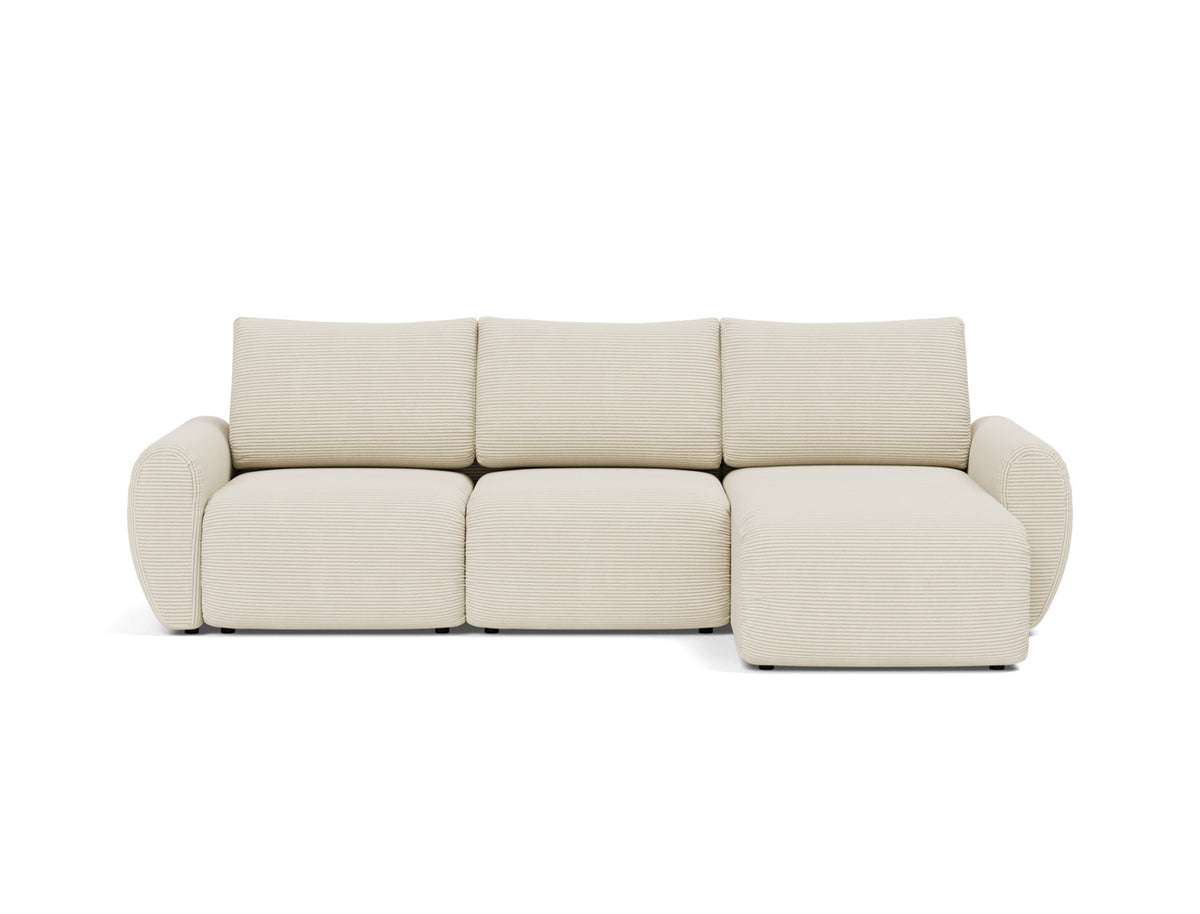 NORUM Sofa Bed with Chaise Curve Arms 150x240CM