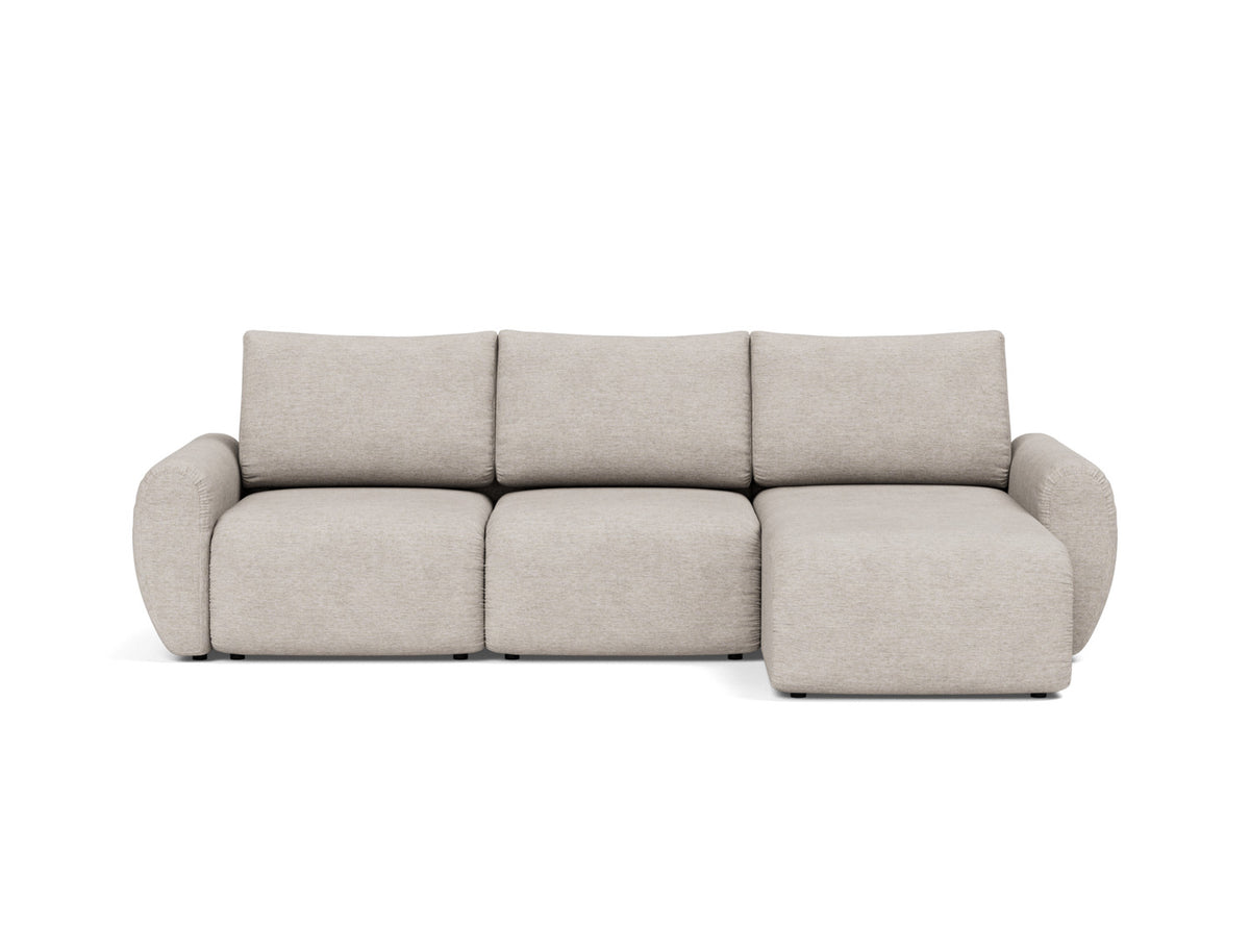 NORUM Sofa Bed with Chaise Curve Arms 150x240CM