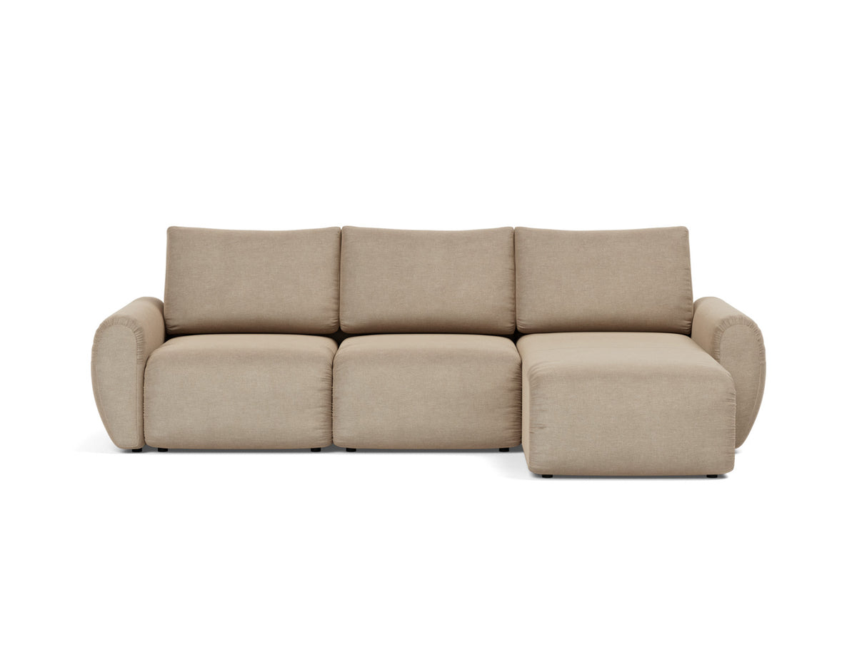 NORUM Sofa Bed with Chaise Curve Arms 150x240CM