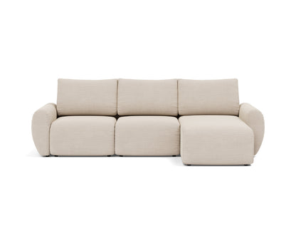 NORUM Sofa Bed with Chaise Curve Arms 150x240CM