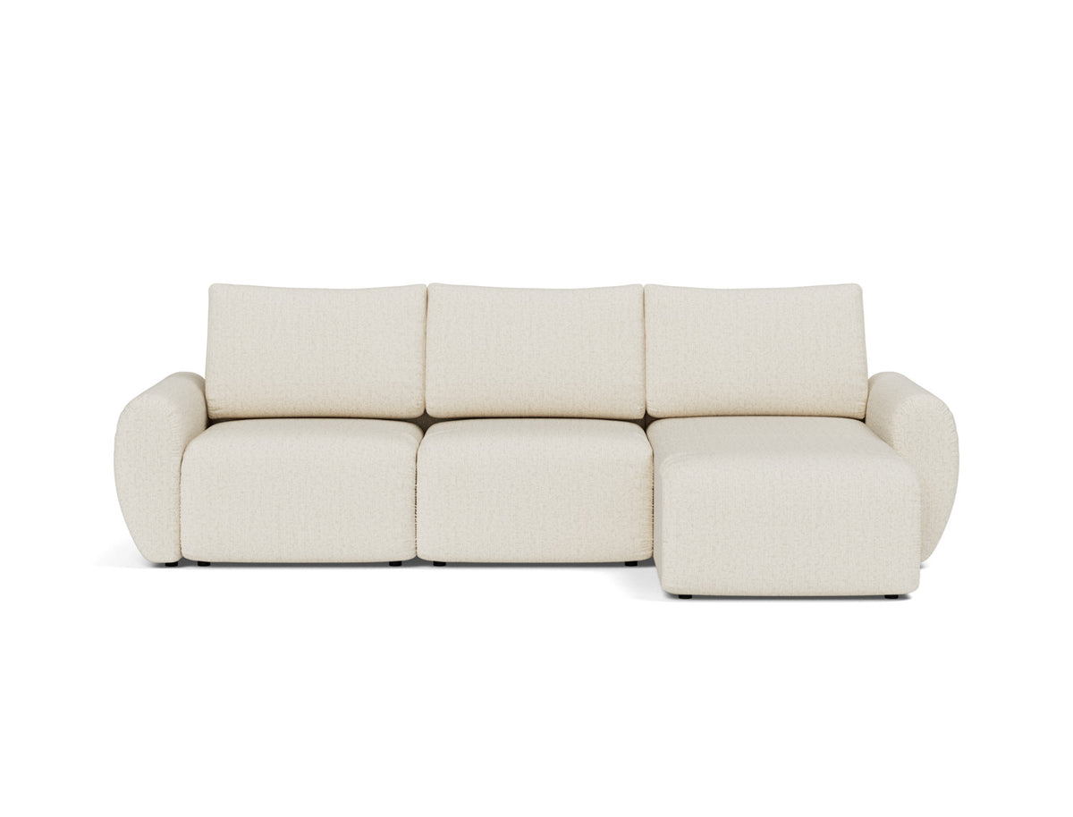 NORUM Sofa Bed with Chaise Curve Arms 150x240CM