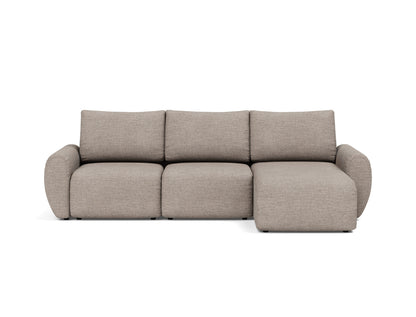 NORUM Sofa Bed with Chaise Curve Arms 150x240CM
