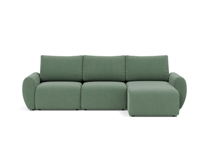 NORUM Sofa Bed with Chaise Curve Arms 150x240CM
