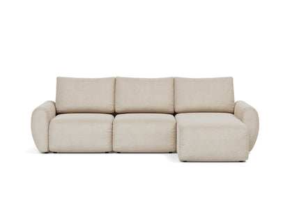 NORUM Sofa Bed with Chaise Curve Arms 150x240CM