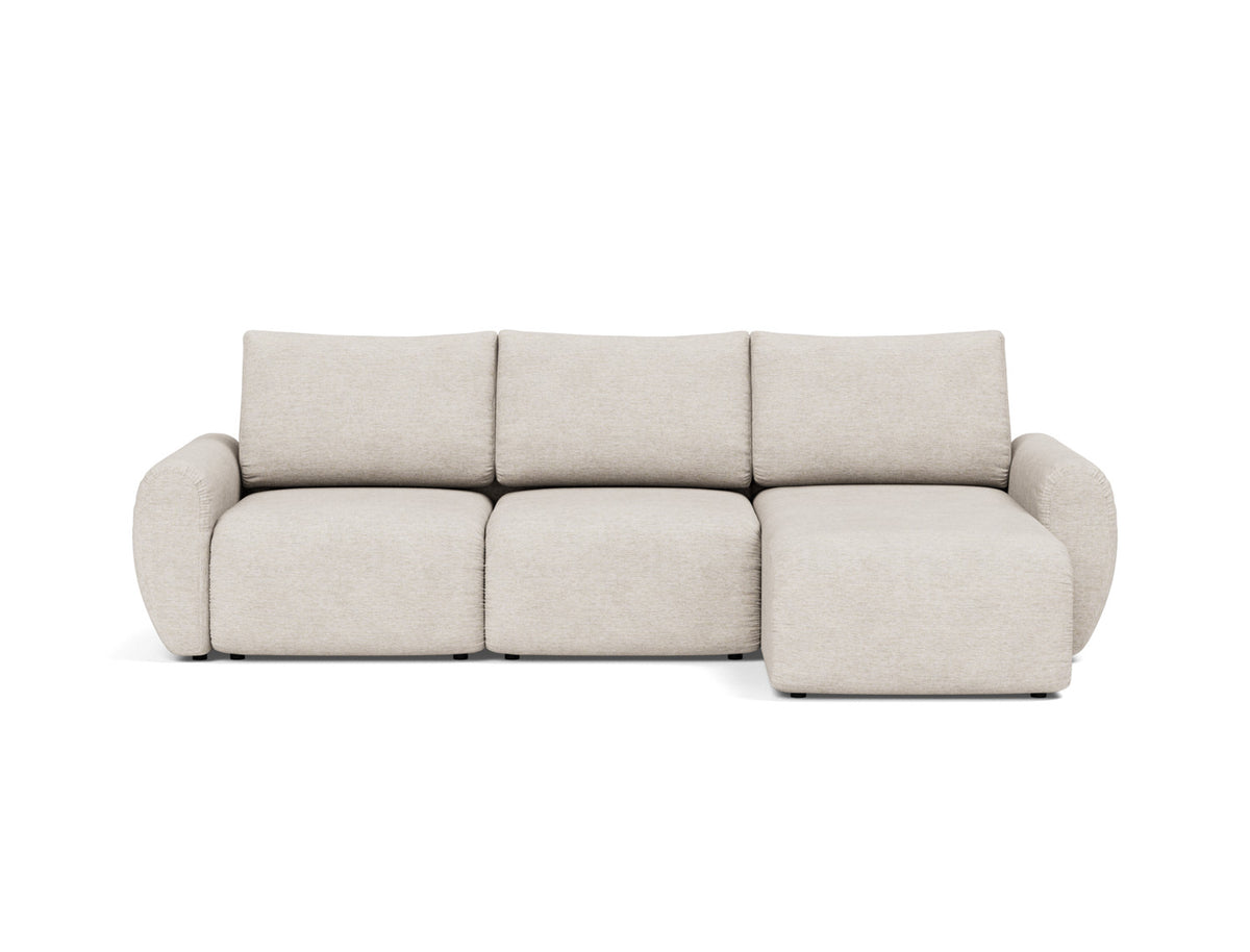 NORUM Sofa Bed with Chaise Curve Arms 150x240CM