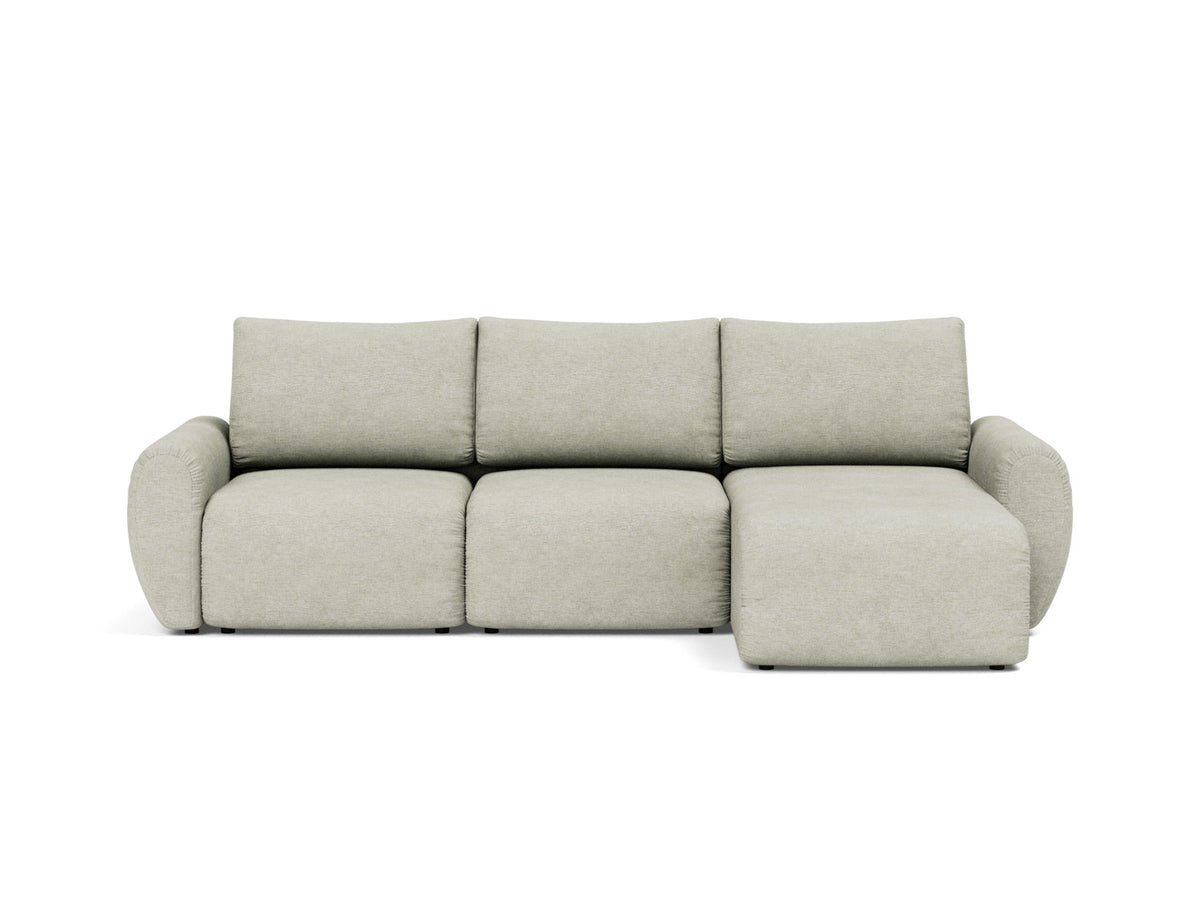 NORUM Sofa Bed with Chaise Curve Arms 150x240CM