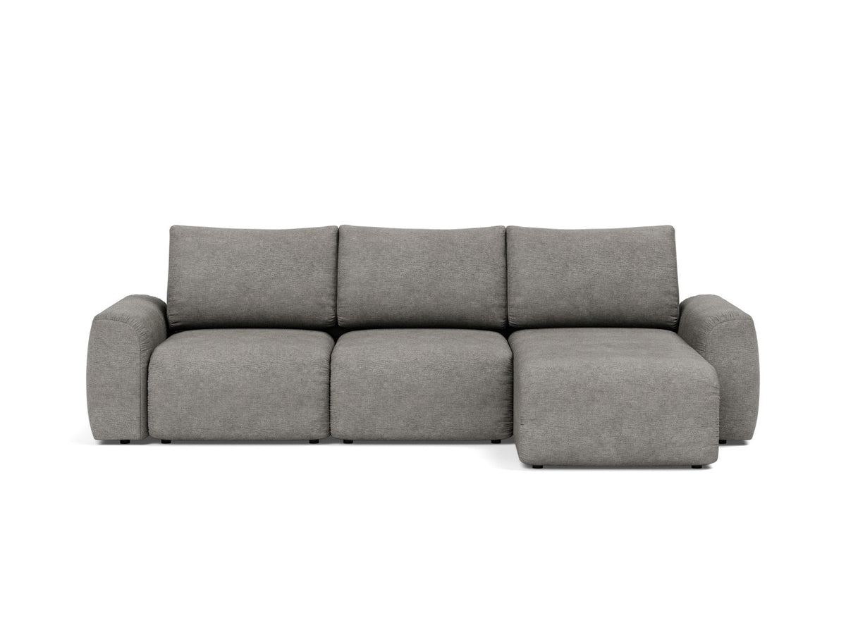 NORUM Sofa Bed with Chaise Chunky Arms 150x240CM