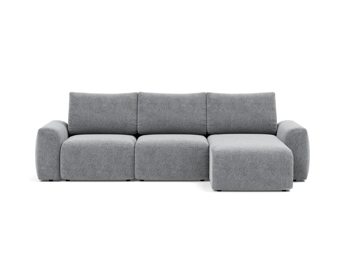 NORUM Sofa Bed with Chaise Chunky Arms 150x240CM