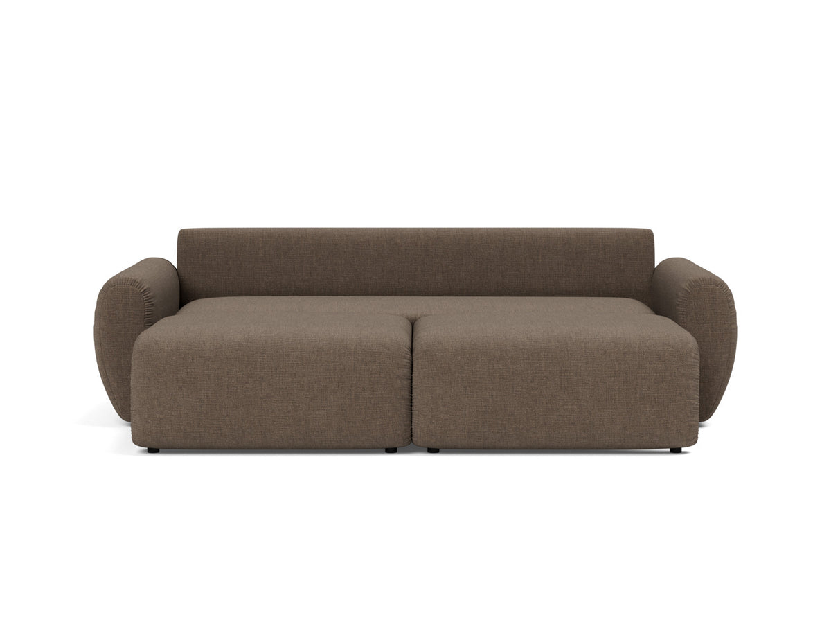 NORUM Sofa Bed Curve Arms, bed position