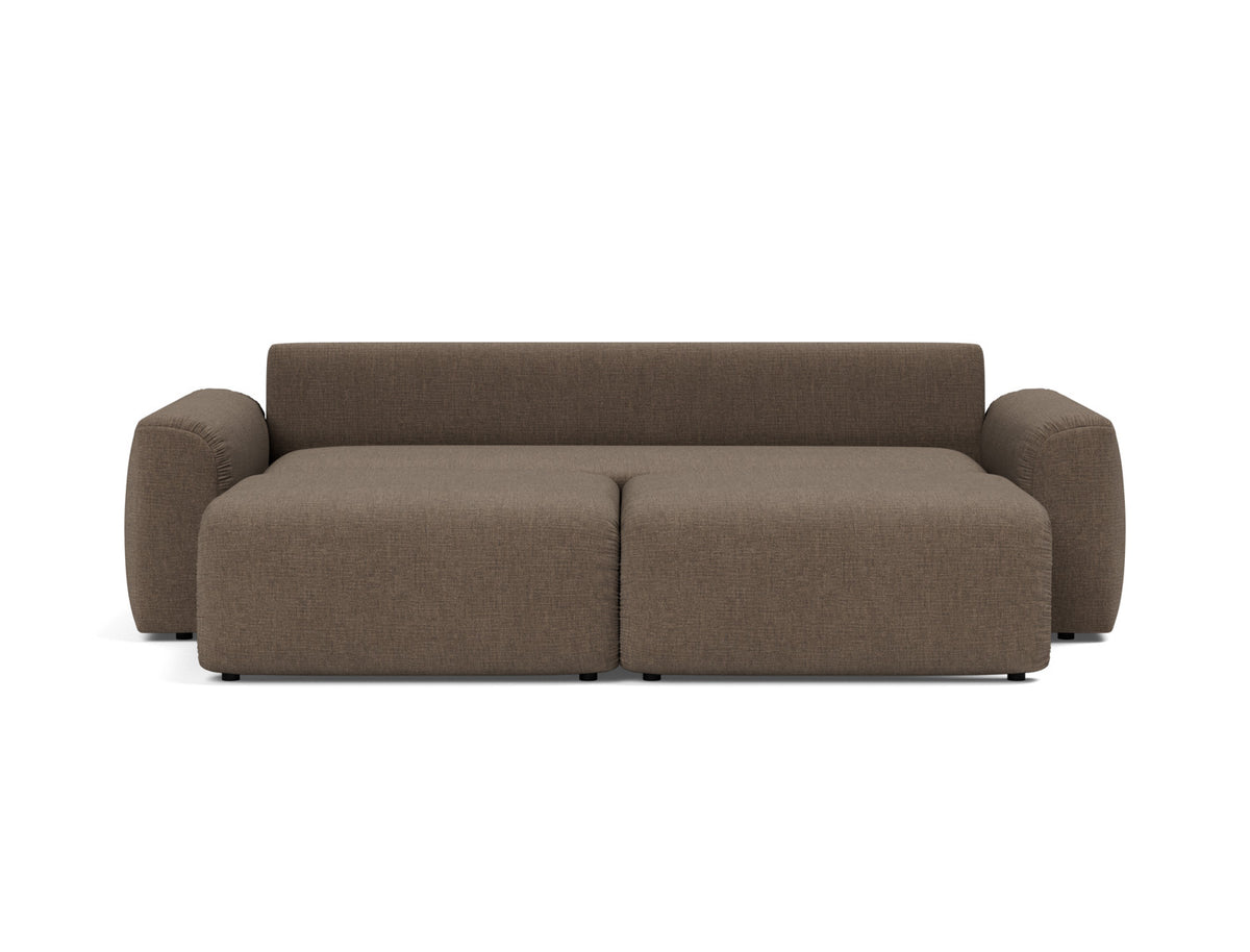 NORUM Sofa Bed Chunky Arms, bed position