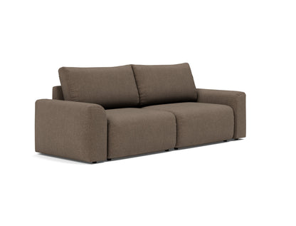 NORUM Sofa Bed Chunky Arms, 3/4 view
