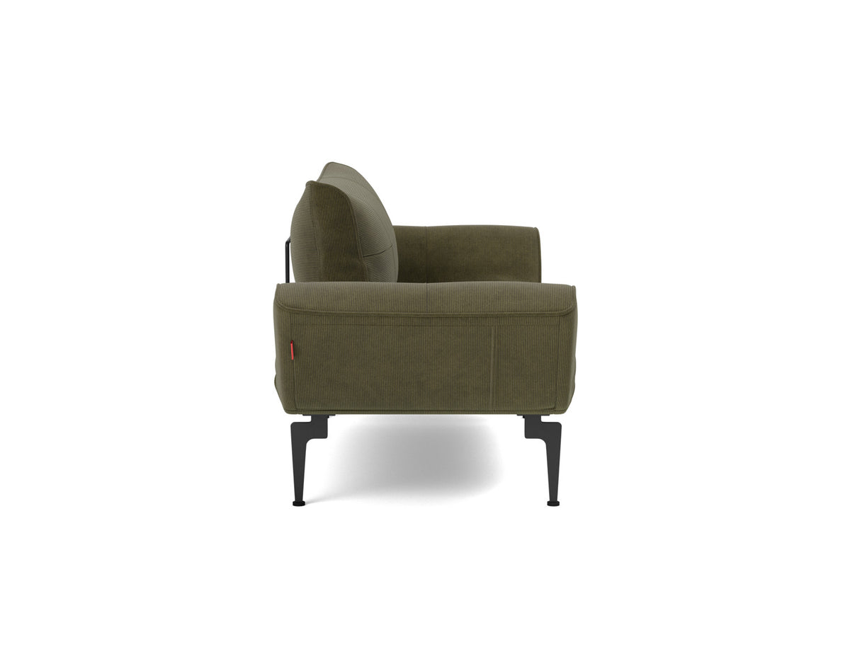 ZEAL Daybed Black Laser, side view