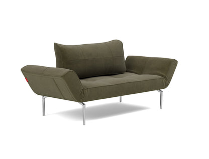 ZEAL Daybed Aluminium Straw, 3/4 view