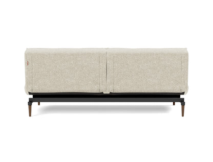 SPLITBACK Sofa Bed Styletto, Dark Oak, back view